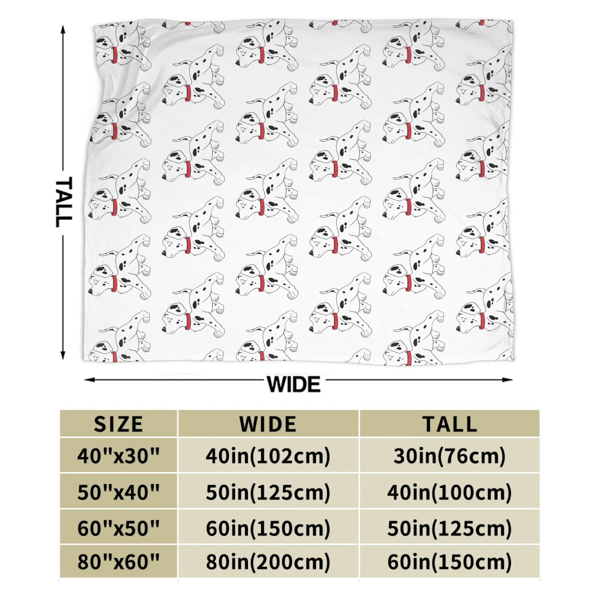 101, роликовое флисовое одеяло с милой собакой далматина для дома, вязаное одеяло, легкое портативное одеяло для путешествий