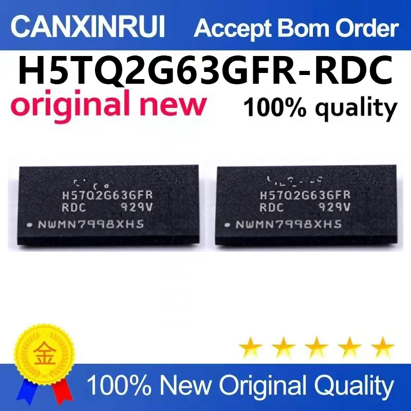 （5pcs-10pcs）Brand new original H5TQ2G63GFR H5TQ2G63GFR-RDC BGA96 DDR3 flash memory particles 256M