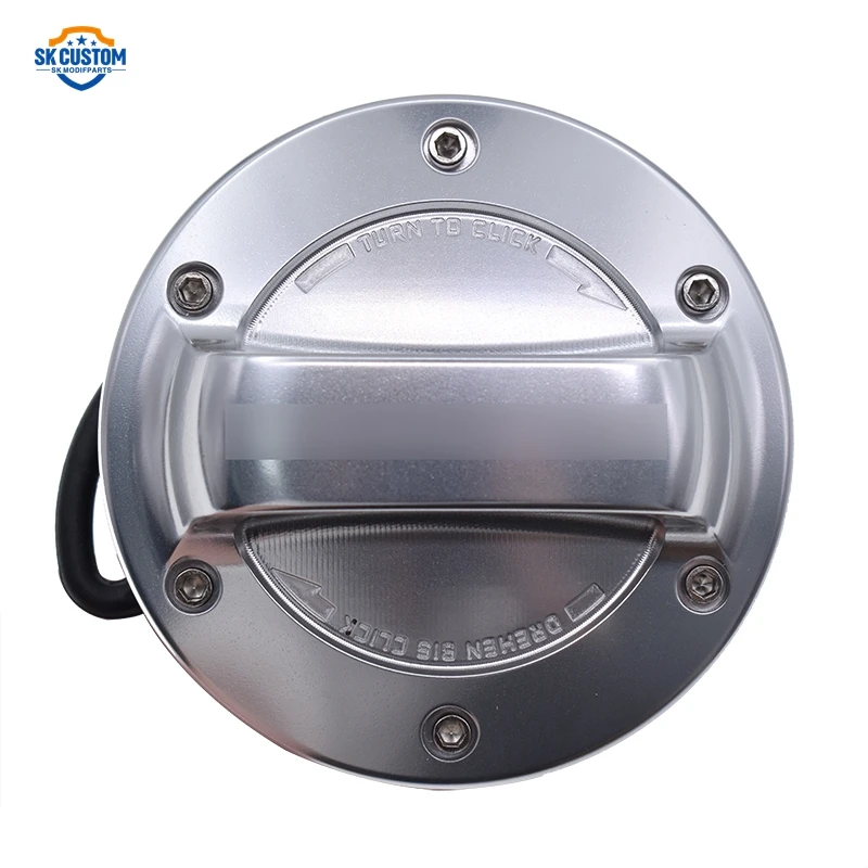 MSAluminum Engine Oil Fuel Tank Gas Filter Cap Cover for Porsche Macan Cayenne Panamera 9111 718 2011-2024