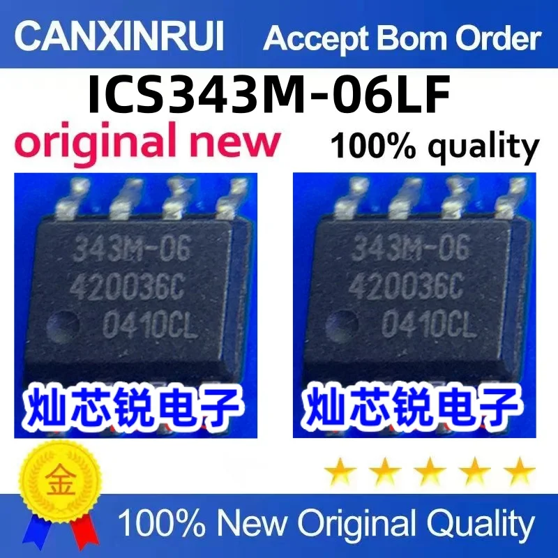 （10 pieces）ICS343M-06LF 343M-06 SOP-8 IC Chip