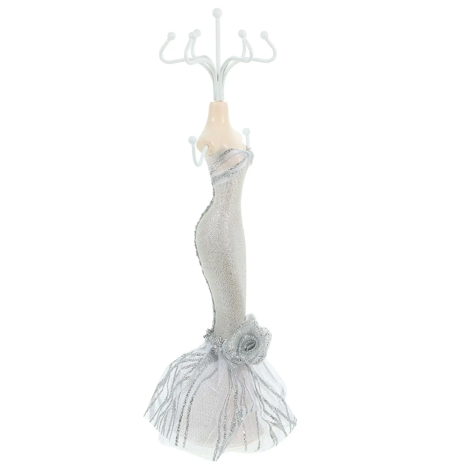 

Humanoid Jewelry Frame Necklace Stand Holder for Women Woman Figure Display Mannequin Aesthetic