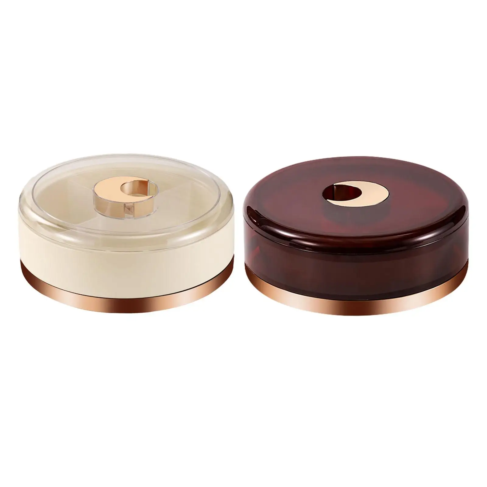 

Divided Serving Tray with Lid Dish Snackle Tray for New Year