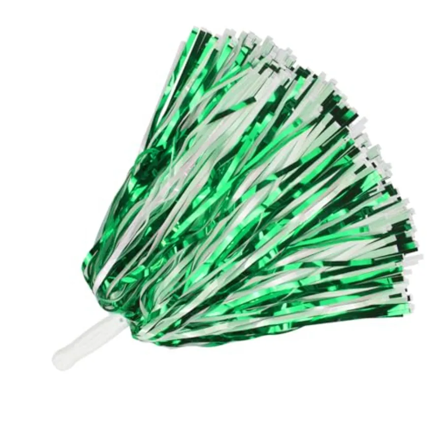 

100PCS Pom Poms Cheerleading for Cheerleader Basketball Football Sport Team Spirit New Year Party Dance Cheering Performance