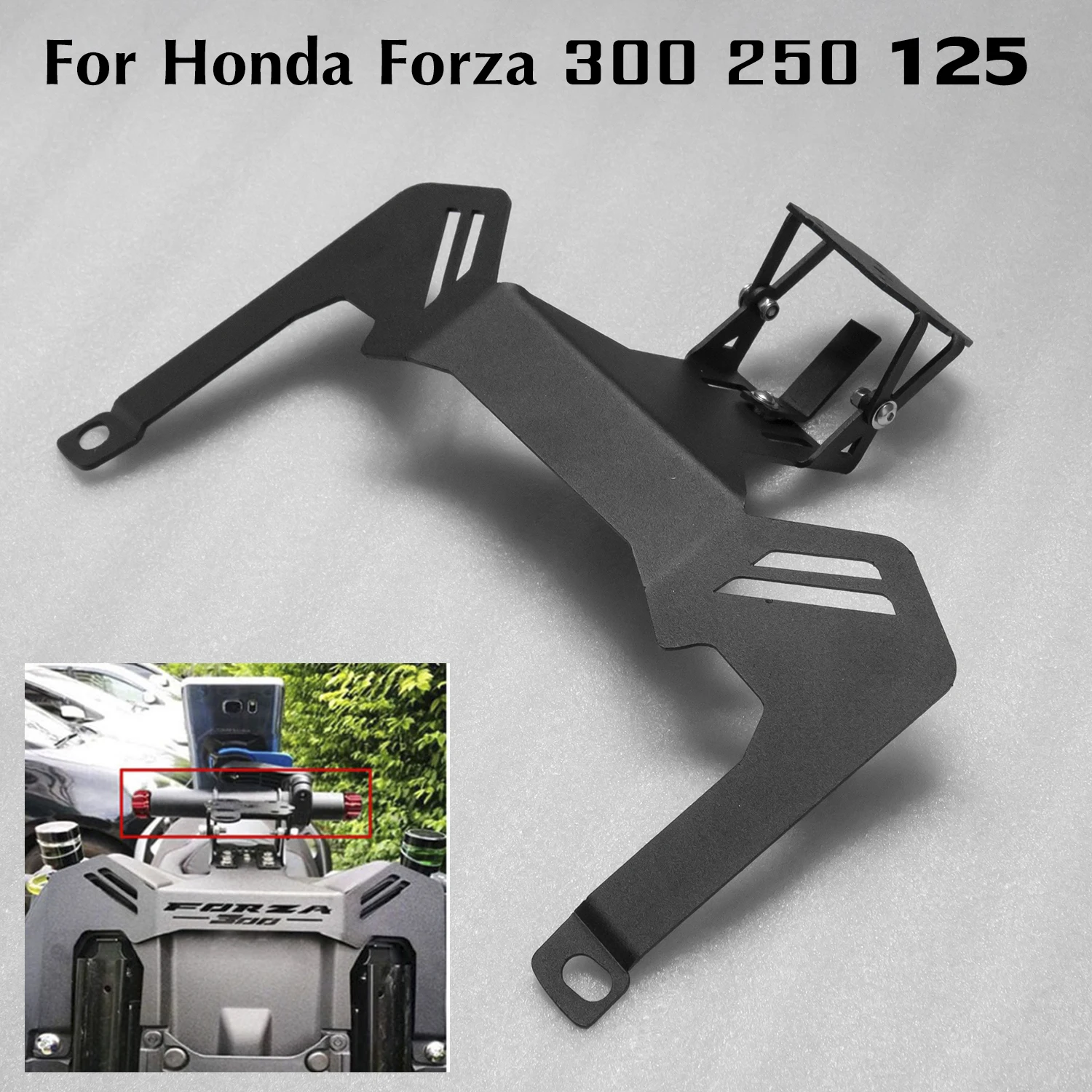 

for Forza 125 Windshield Mount Navigation Bracket GPS Mobile Phone Holder For FORZA 300 250 2018 2019 2020 Accessories Moto