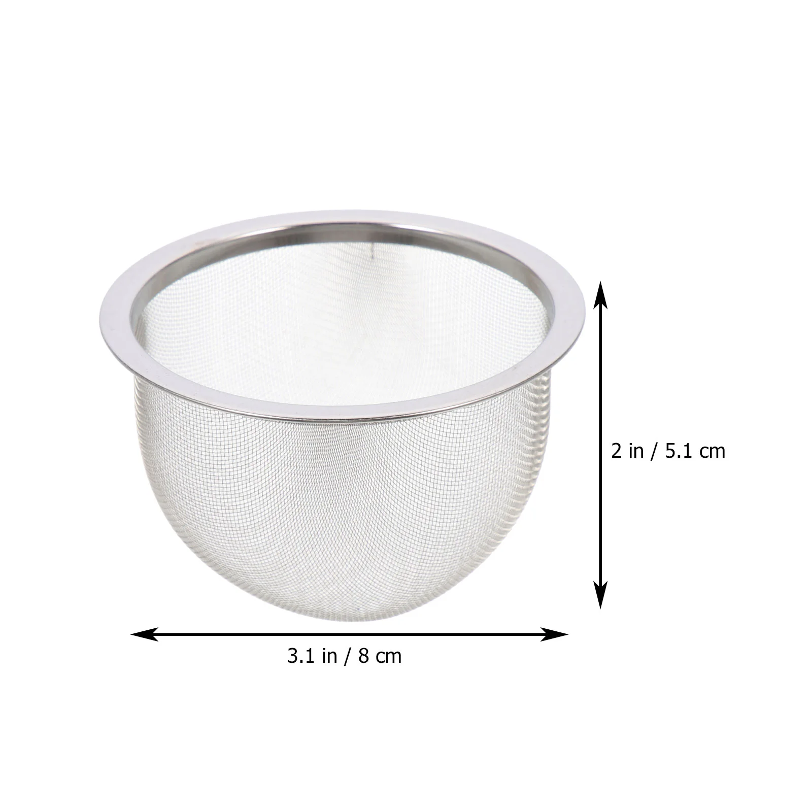 4 Pcs Teapot Strainer Stainless Steel Dorm Strainers Metal Infuser Insert Coffee Filter Ball Filters Travel