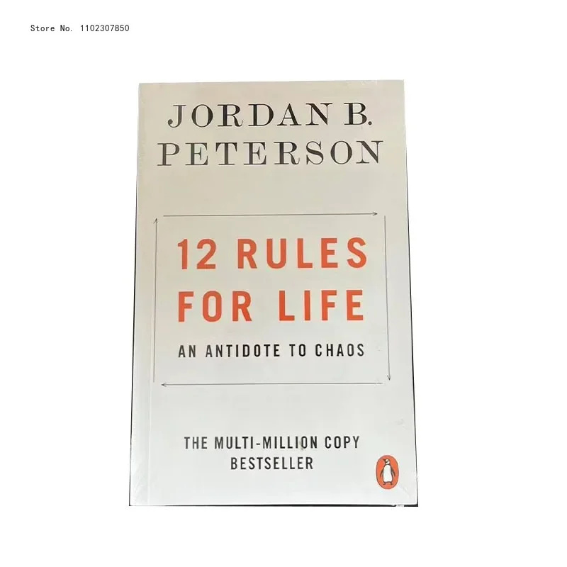 12 regole per la vita: un contro il disordine di Jordan B. Libri di lettura inglese Peterson