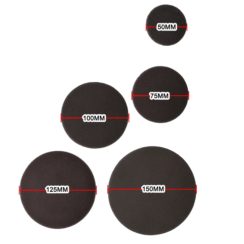 10Pcs Sanding Disc,1-6Inch Hook &Loop Round Sponge Sandpaper Fine 1000 Grit Wet Dry for Automative Woodworking Metal Polishing