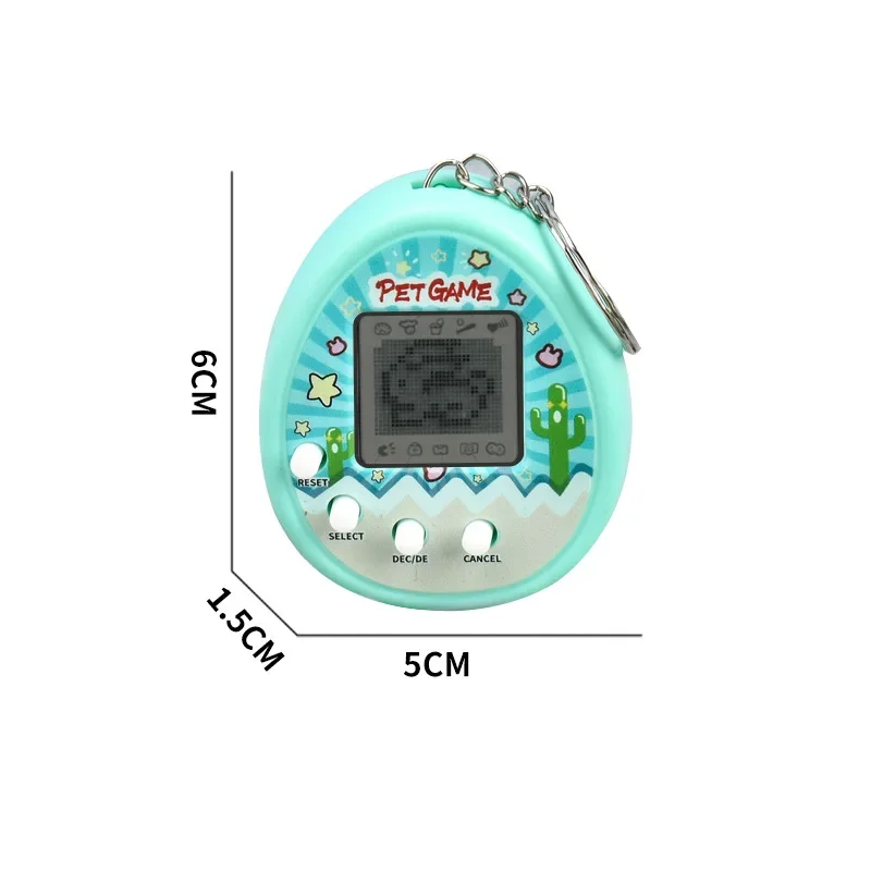 Petgame Electronic Pet Machine Handheld Pet Development Game Toy Children's Portable Pendant Nostalgic Retro Childhood Cute Toy