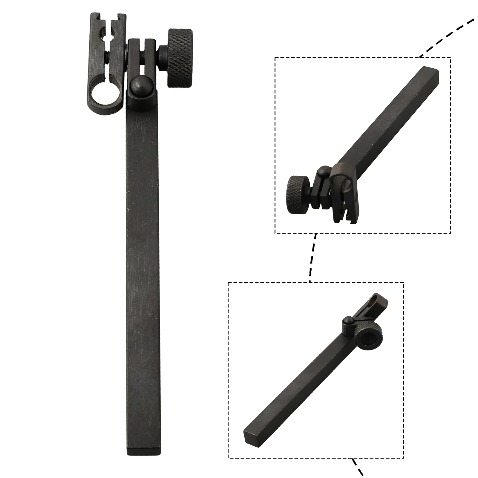 Imagem -06 - Teste Indicador para Dial Test Indicator Snug Sleeve Swivel Post Holder Extension Rod Measuring Tool Accessories Height Gauge