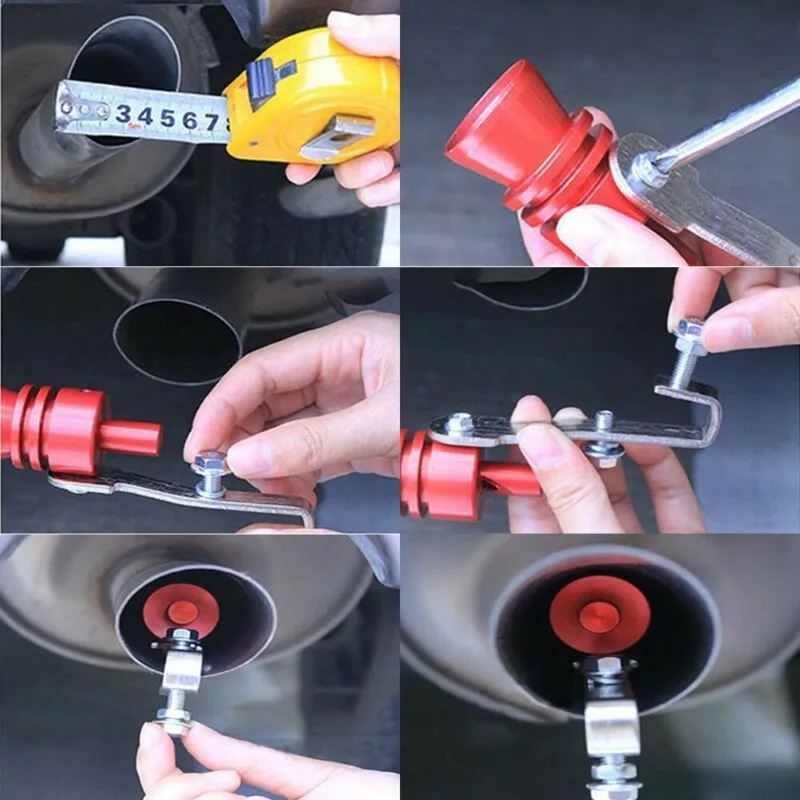 Car Car & Truck Parts Equipment Muffler Whistle Accessories Blow Off Replacement Simulator Sound Tip Turbo Valve