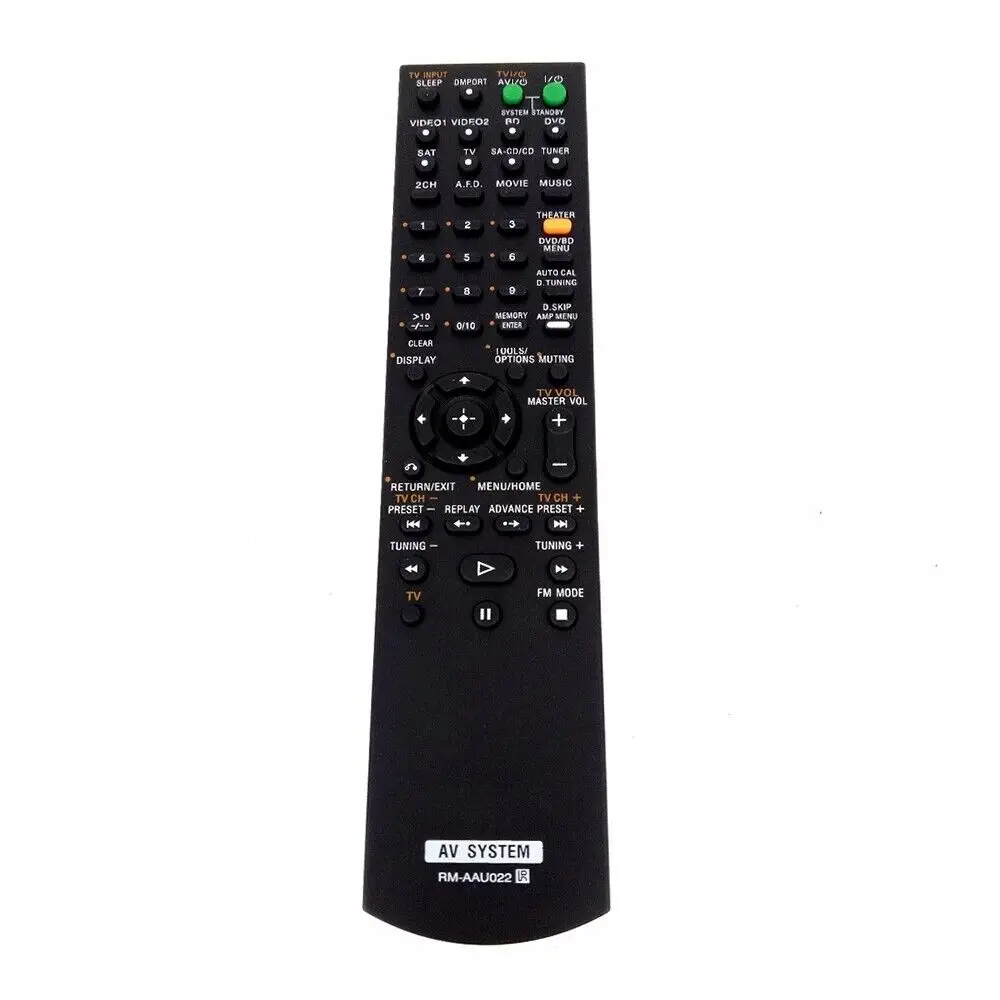 New Remote Control RM-AAU022 For Sony Audio Video RM-AAU023 AV STRDG720 STR-K780