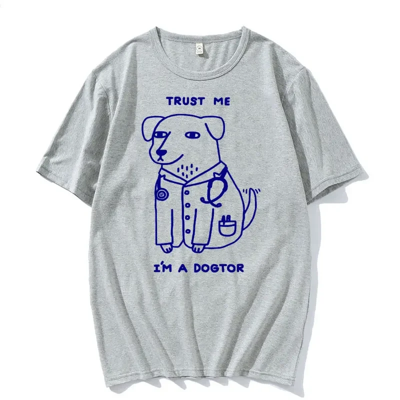 Women High Quality Fashion Tshirt Tops Trust Dogtor  T Shirt Funny Doctor Top Gift T Shirts Aesthetic Clothes