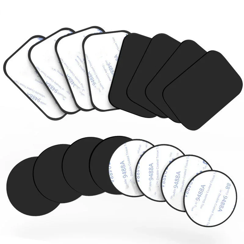 Metal Plate Sticker Disk Iron Sheet for Magnet Mobile Phone Holder for Magnetic Car Phone Stand Holders for Xiaomi iphone