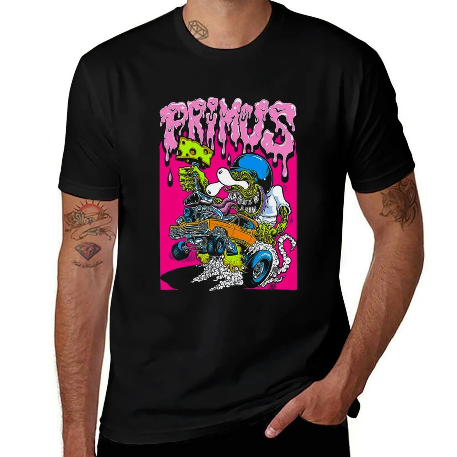 bestie primus ...primus band- best selling 1 Tri-blend T-Shirt Large Size Short Sleeve T-Shirt