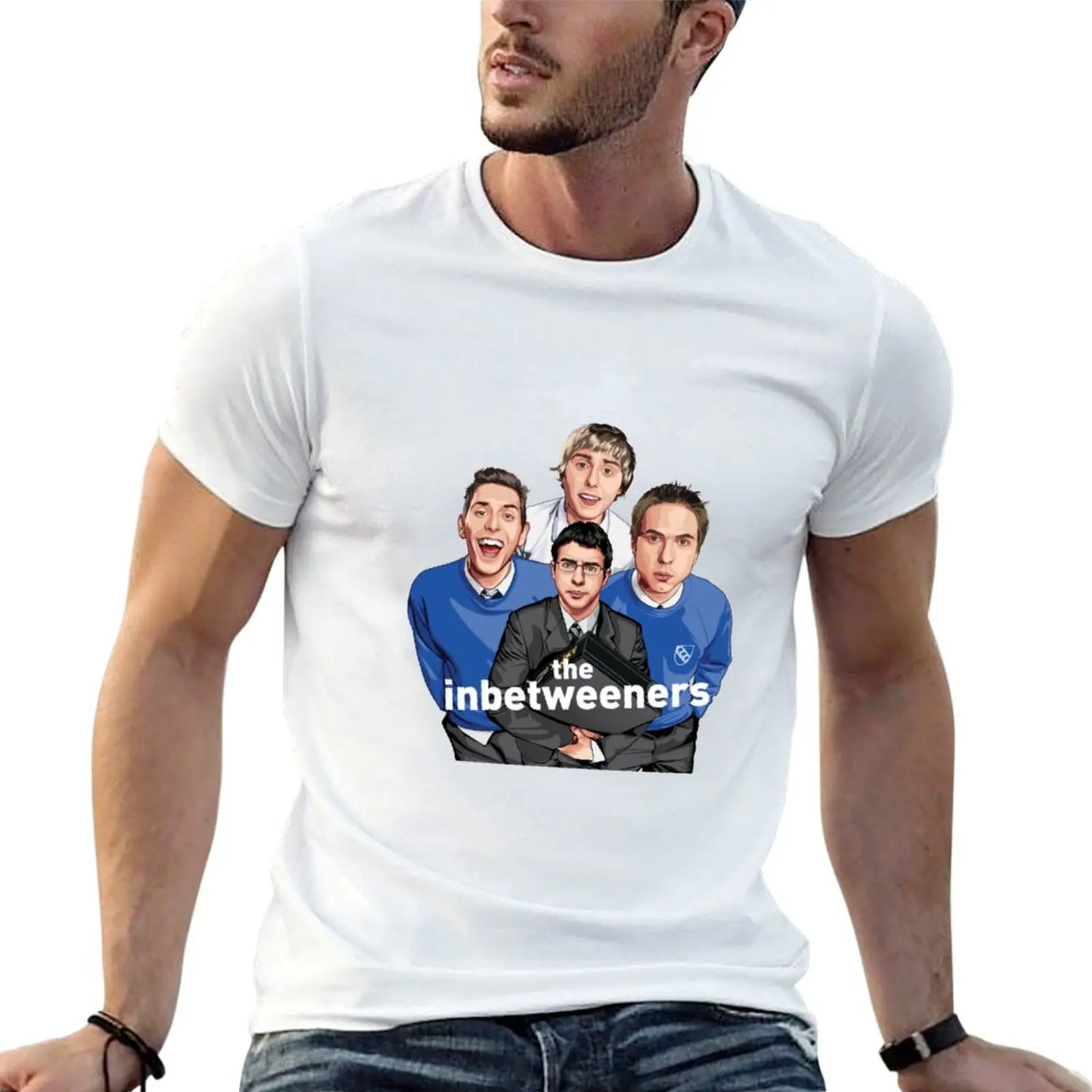 The Inbetweeners T-Shirt cotton t shirts high quality t shirt personalised t shirts for man cotton T-shirt