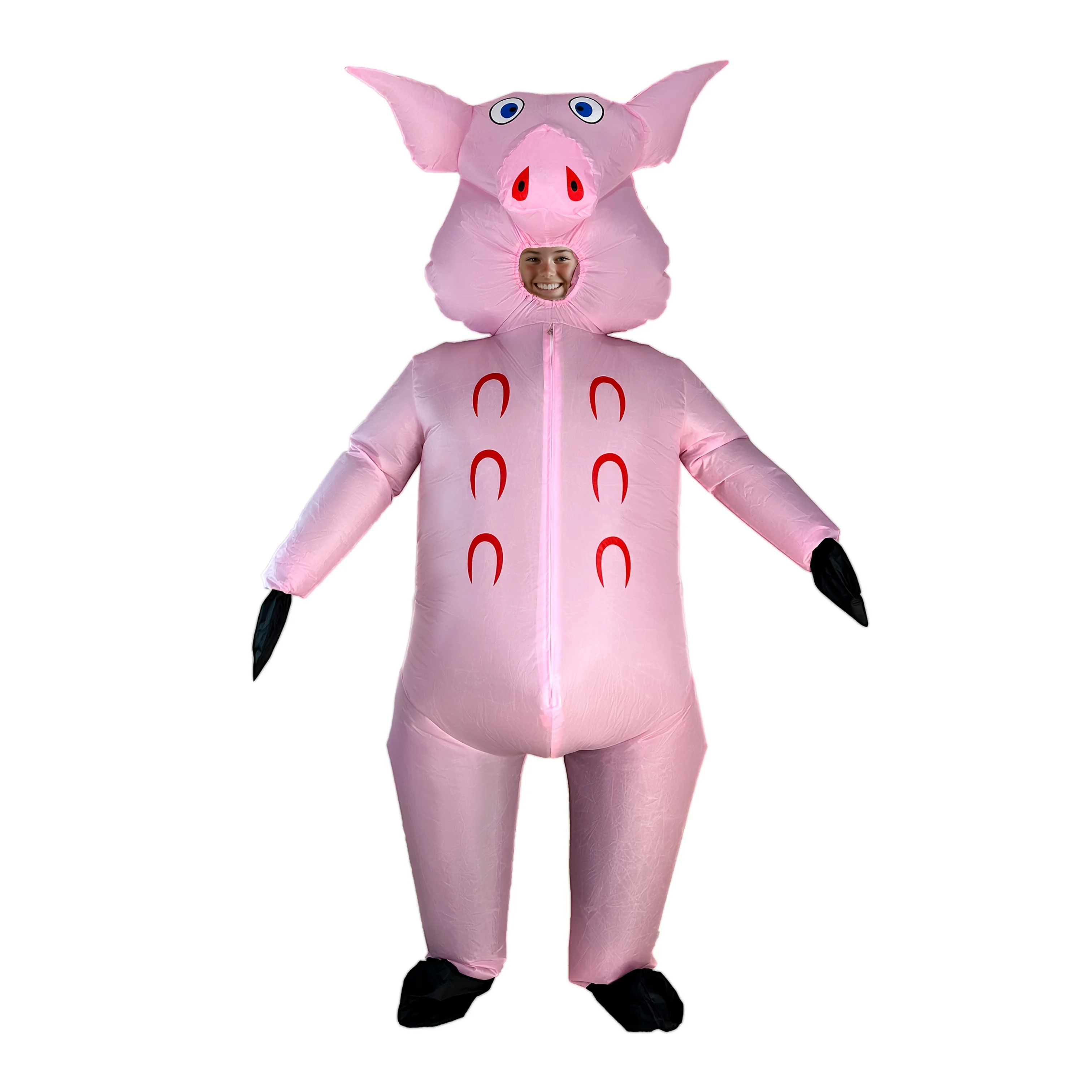 

Cute Pig Inflatable Costume Festival Party Role Playing Costume
