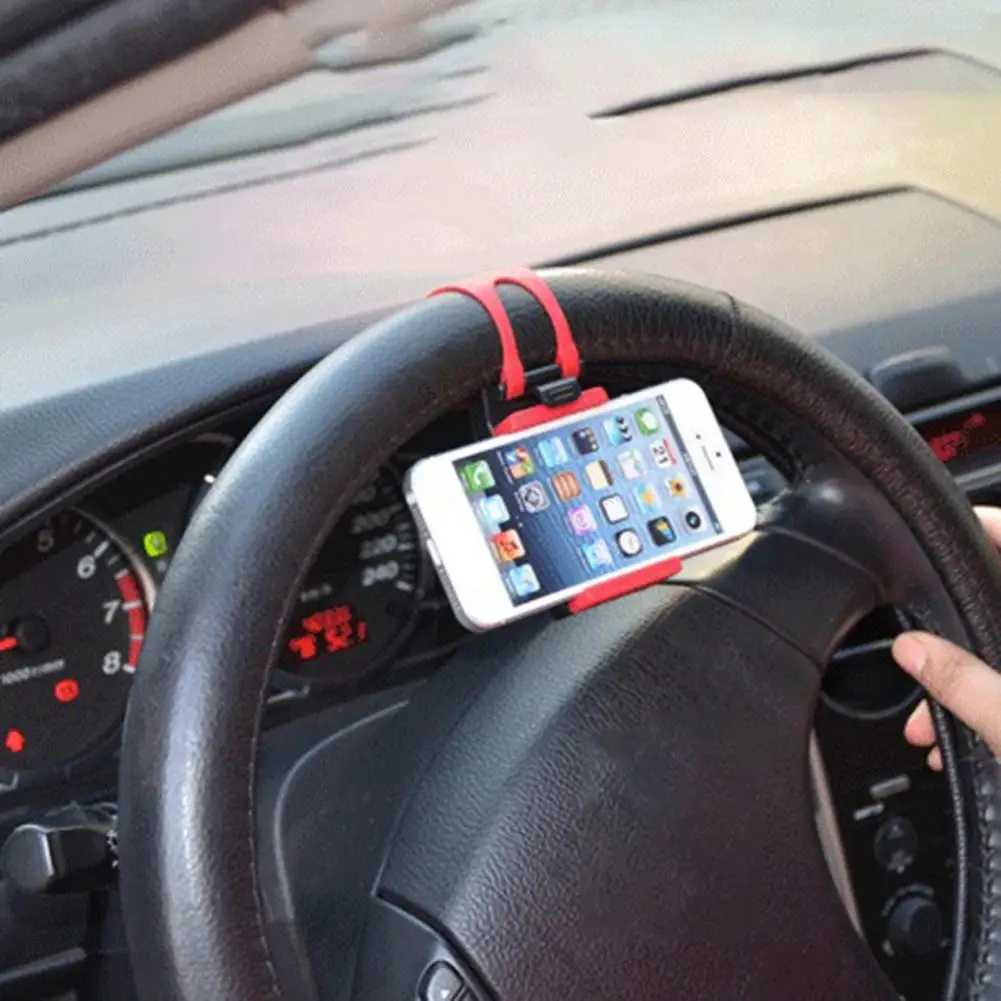 Supporto per telefono cellulare volante staffa per telefono cellulare supporto per presa con fibbia Clip per bici navigazione per supporto per telefono per auto del veicolo