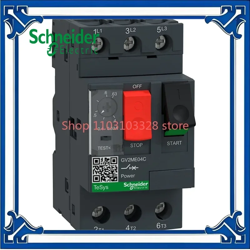 

Original export 3P GV2 series ME04C / 05C / 06C / 07C / 08C / 10C / 14C Motor protection / switching circuit breaker 1-10A