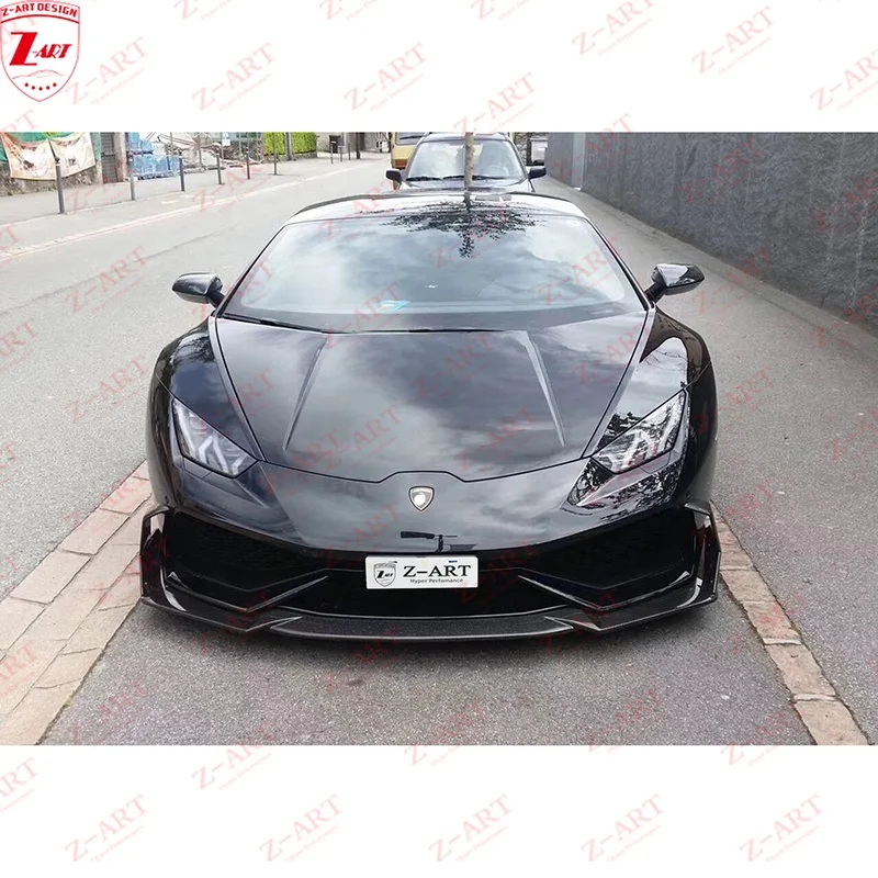 Z-ART RZ Style Tuning Body Kit For Huracan LP610 Carbon Fiber Aerodynamic Spoiler Kit For Lamborghini Huracan LP610 Car Bumpers