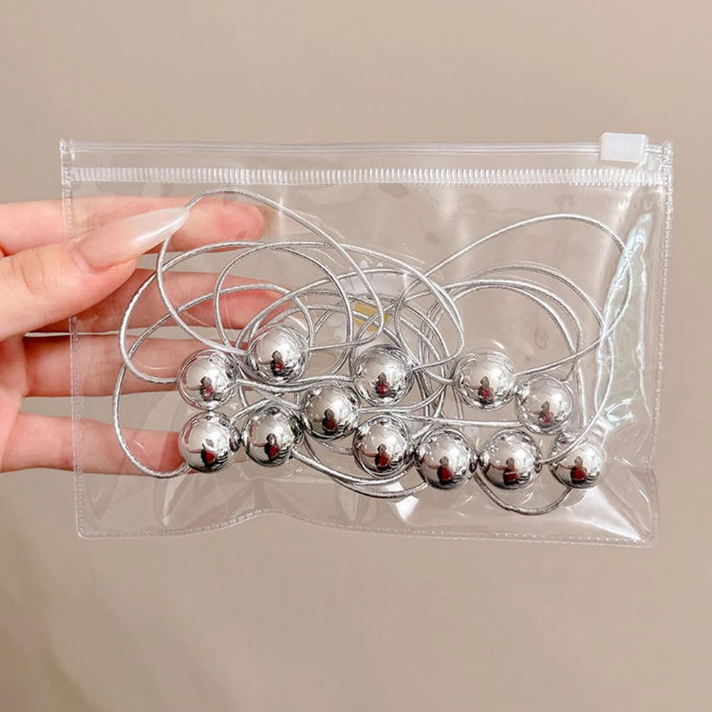 New Round Ball Hair Ties Rubber Bands Women Ponytail Elastic Gum Hair Ropes Fashion Hair Accessories