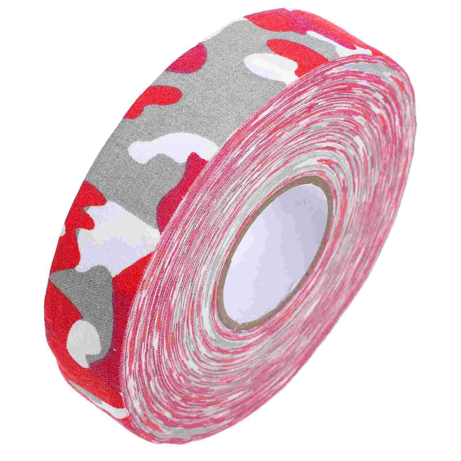 

2 Rolls Combined Sports Protective Gear Hockey Tape Handheld Nozzle Tin Cotton Two Ice Sticker