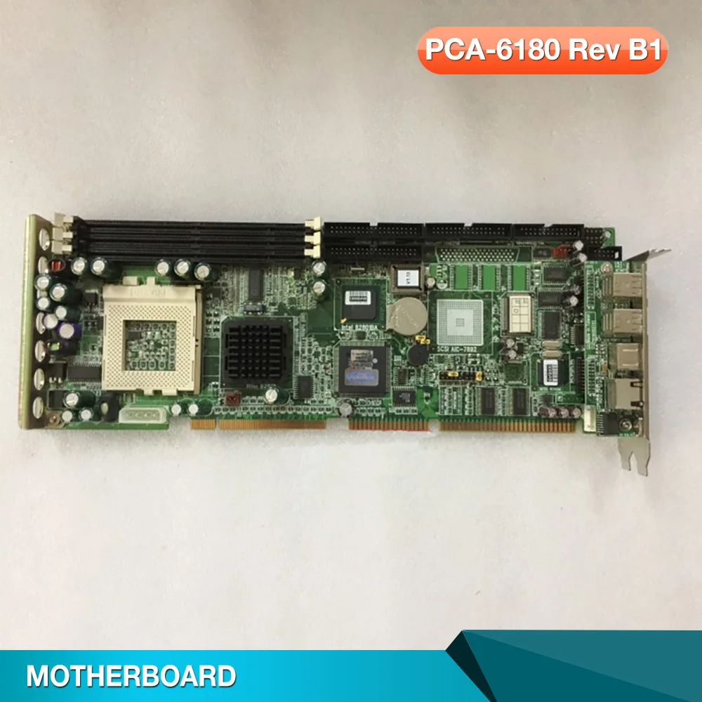 ATX Industrial Motherboard DDR4 USB 3.0 370 Dual LAN For Advantech PCA-6180 Rev B1 PCA-6180E2