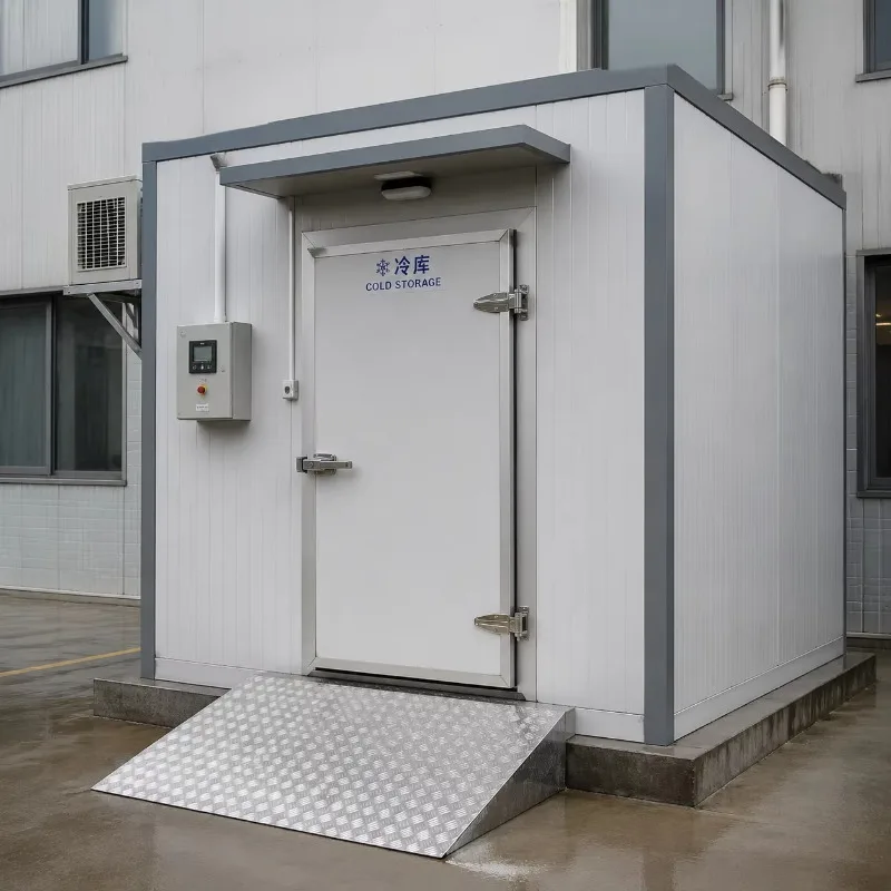 High Efficiency Commercial Refrigeration Freezer Mobile Cold Room Compressor for Fish Storage