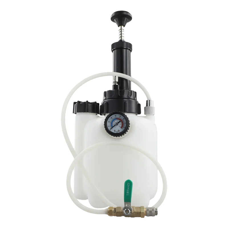 Ac29-Manual Transmission Oil Filling System Fluid Pump Tool 3L +Adapter Brake Oil Bottle (A)