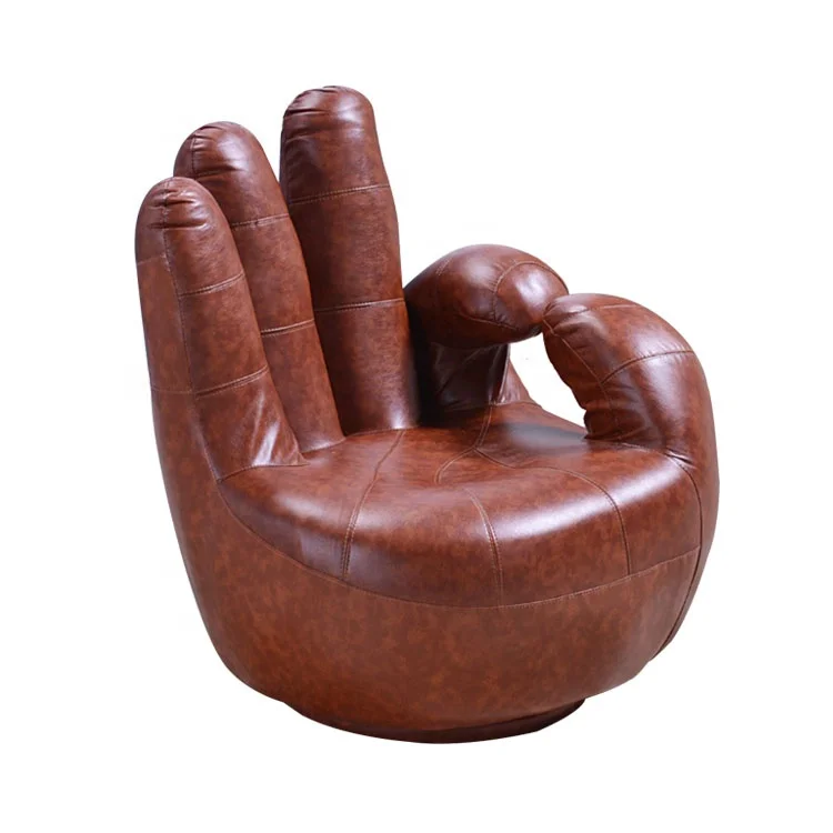# New Lifestyle Living Room Furniture Casual Velvet Finger Chair