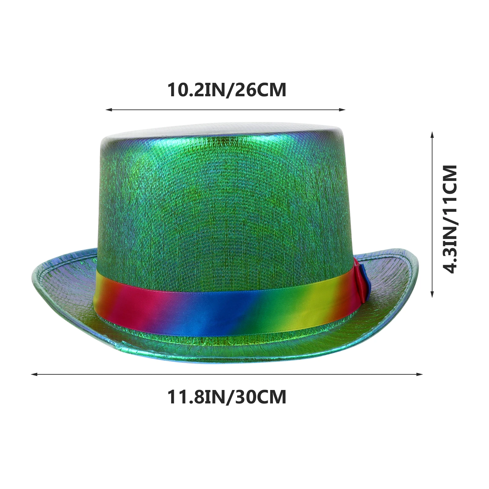 

Retro Jazz Hat Gradient Decor Flat Prop Party Hats Suitable Size Durable Material Various Colors Exquisite Attractive Fedora Cap