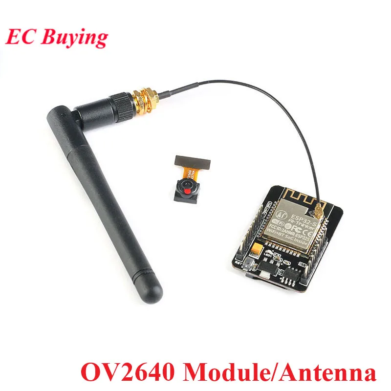 ESP32-CAM WiFi Module ESP32 serial to Wi-Fi ESP32CAM Development Board 5V For Bluetooth-compatiblewith OV2640 Camera Module