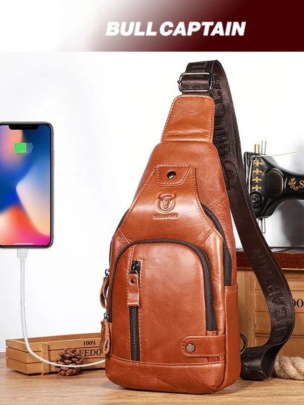 bullcaptain-men's-top-layer-cowhide-leather-outdoor-casual-large-capacity-tablet-crossbody-bag-fashion-soft-leather-chest-bag