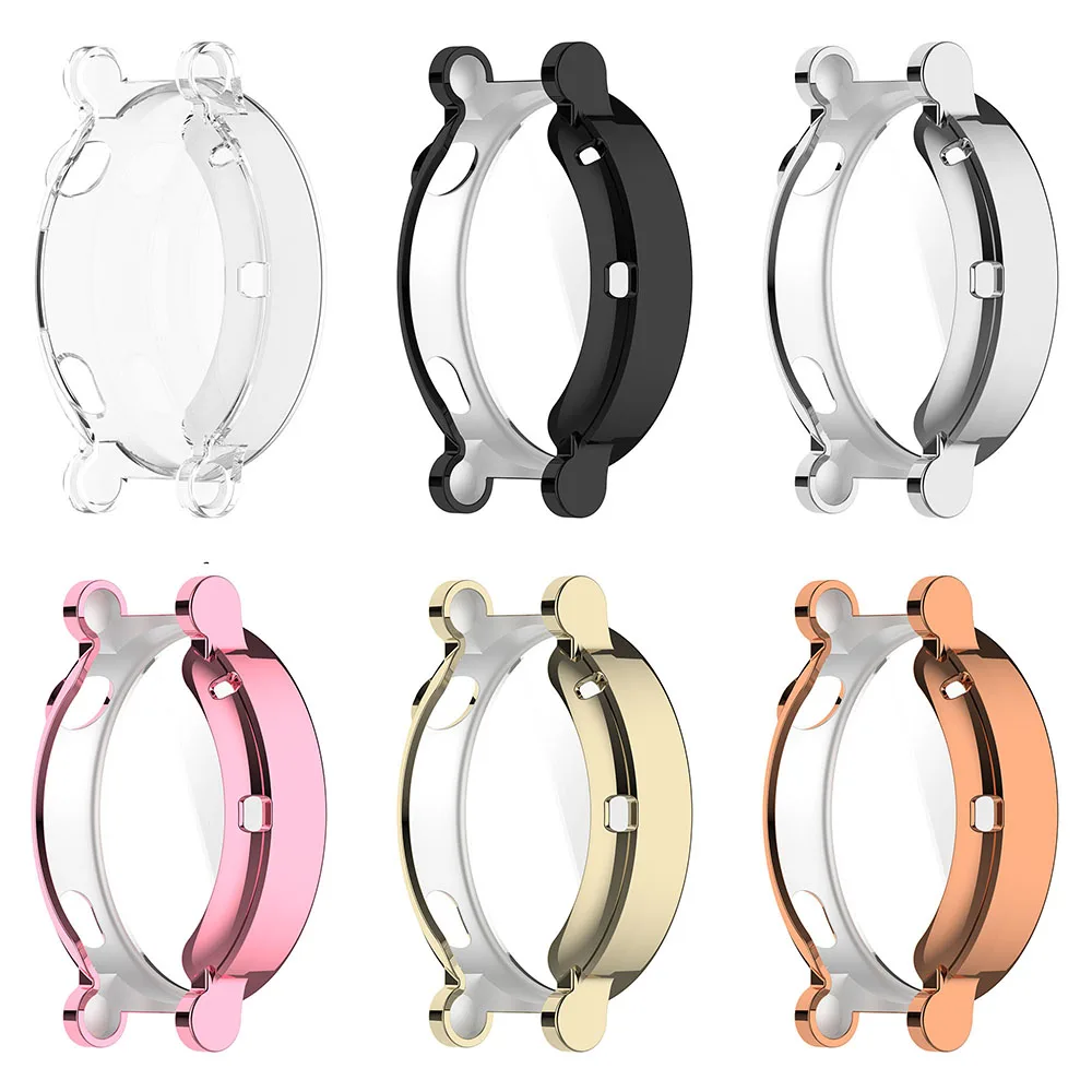 Electroplated TPU Case For Huawei Watch GT4 41mm 46mm Full Screen Protector Shell Bumper