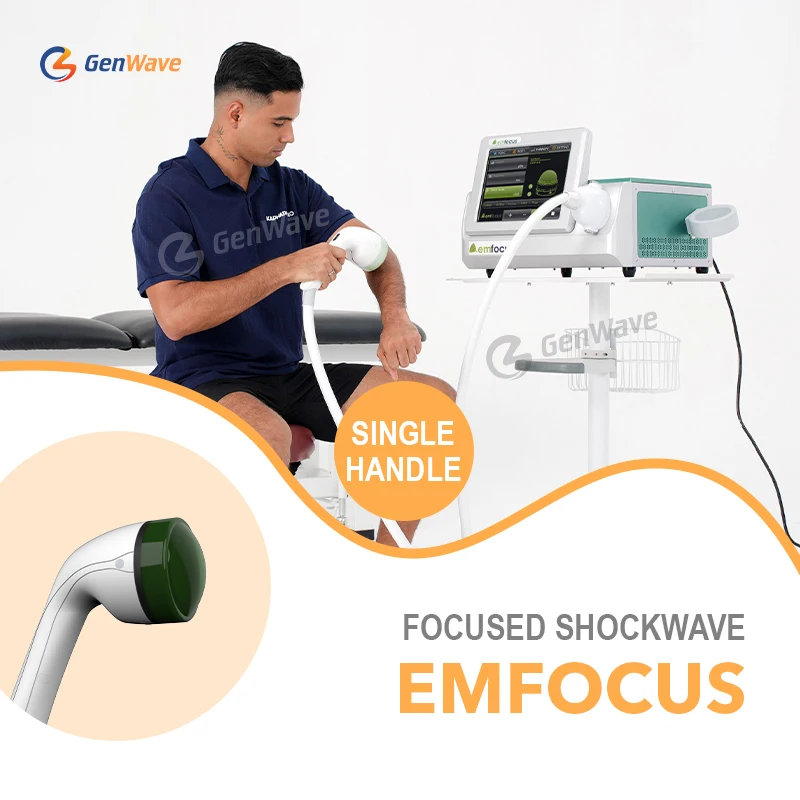 Emfocus FSW Therapy Focused Shockwave Shoulder Pain Relief Doctor Use Therapy Machine