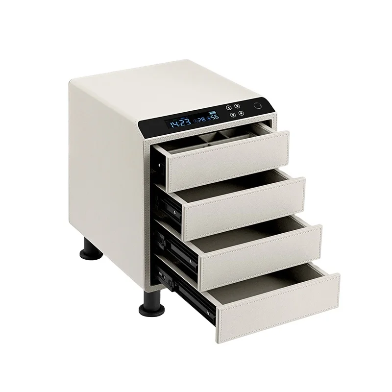 

Luxury And Stylish Jewellery Ring Safety Deposit Box Digital Password Safe Box With Fingerprint