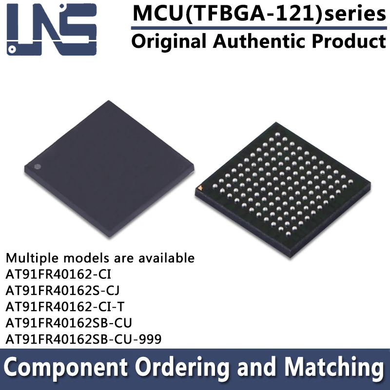 1pcs AT91FR40162-CI AT91FR40162-CI-T AT91FR40162SB-CU AT91FR40162SB-CU-999 AT91FR40162S-CJ TFBGA-121 MCU