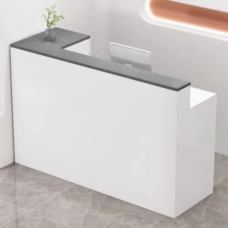 

Modern Minimalist Reception Desks Clothing Store Front Desk Clothing Store Small Bar Counter Beauty Salon Reception Desk z