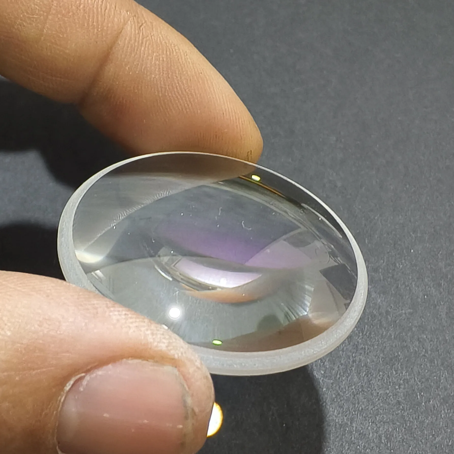 

Diameter 27mm, focal length 88mm, biconvex monolithic optical glass lens coated with 400~700nm part number R109