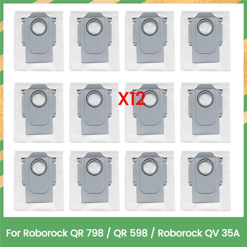 A85I-Сменный набор мешков для пыли для Roborock QV 35A/QR598, аксессуары для роботов-пылесосов