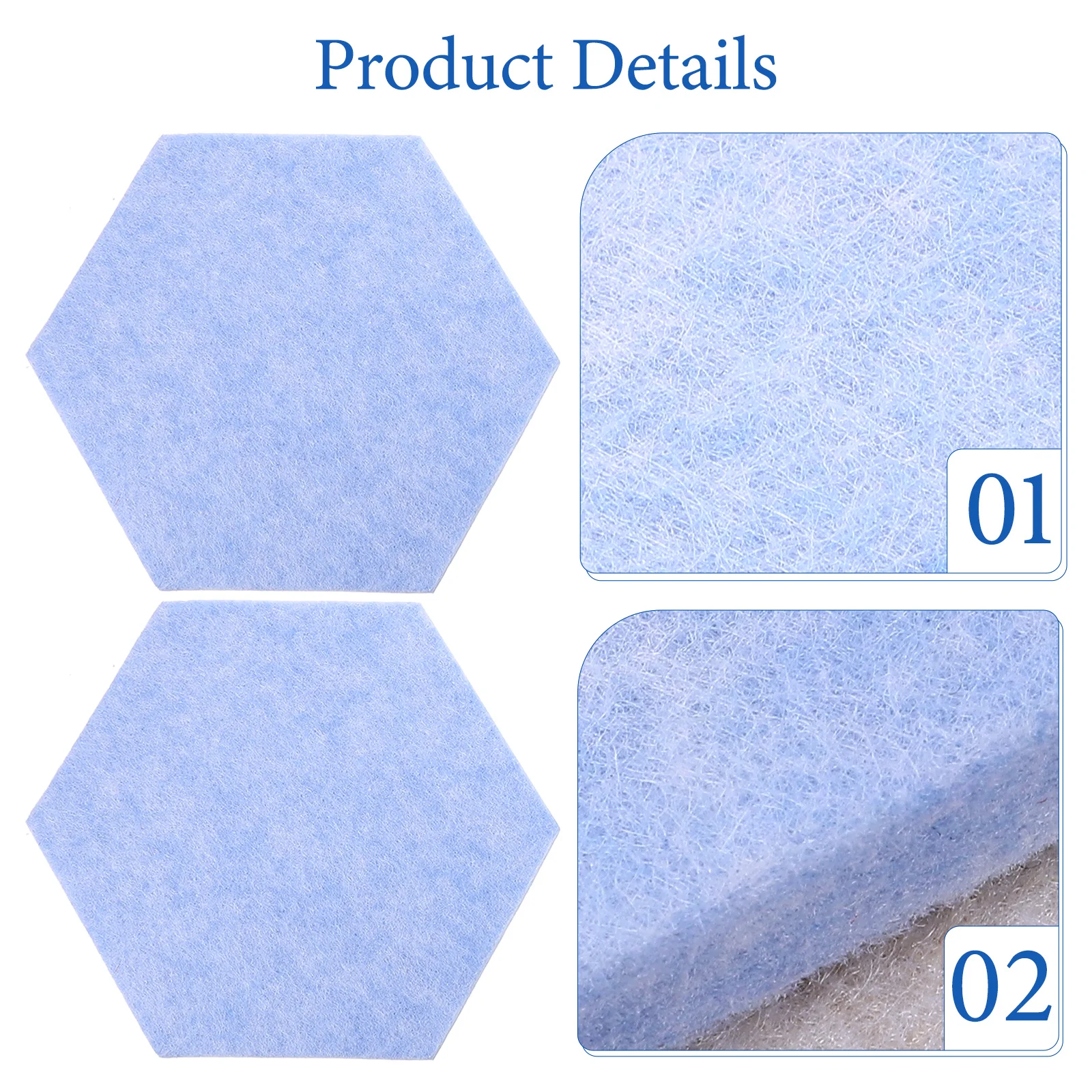 8 قطعة لوحة الإعلانات السداسية البلاط ورأى جدار دبوس لوحات لغرفة النوم ديكور المنزل مكتب مذكرة ملصقات ورأى قطع المجلس