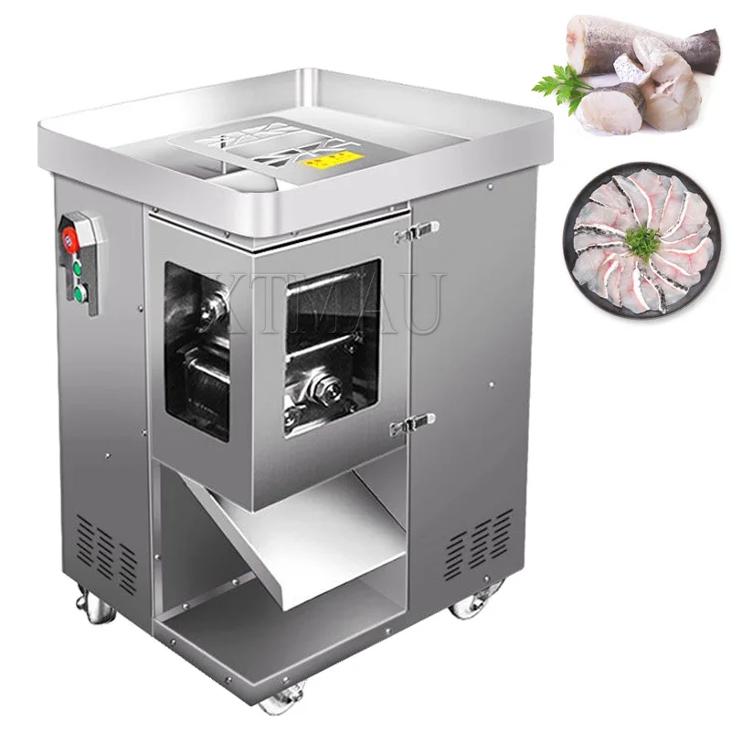 

Stainless Steel Meat Cutter Commercial Electric Meat Slicer Shredder Dicing Machine High-Power Automatic Meat Cutting Machine