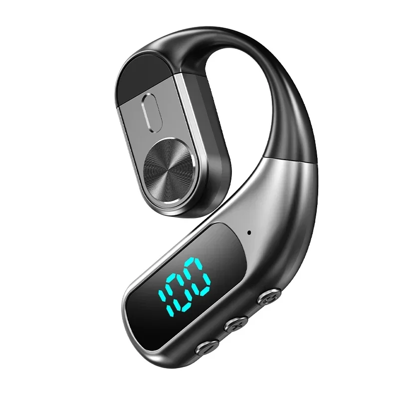 Wireless Bluetooth Headphones With Microphone Earphone Air Conduction AI Intelligent Noise Cancelling Handsfree Talk