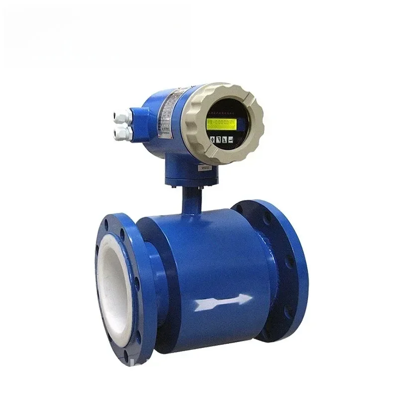 Intelligent flowmeter, sewage liquid moisture integrated, digital electromagnetic flowmeter