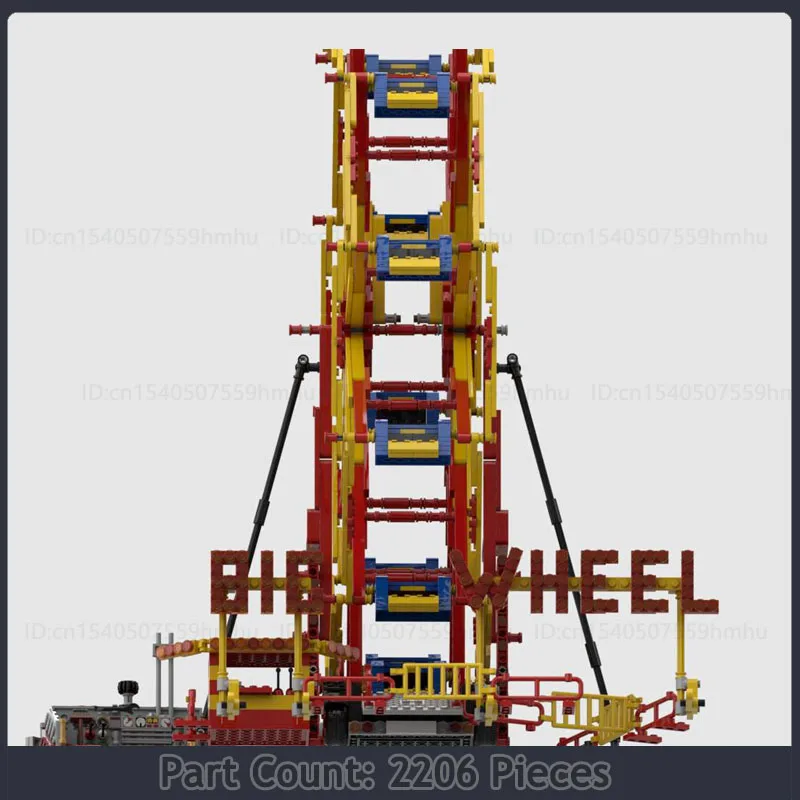 Sport gbc Modul Messegelände Riesenrad Moc Bausteine kreative Modell technologie Ziegel DIY Montage Puzzle Spielzeug Geschenke