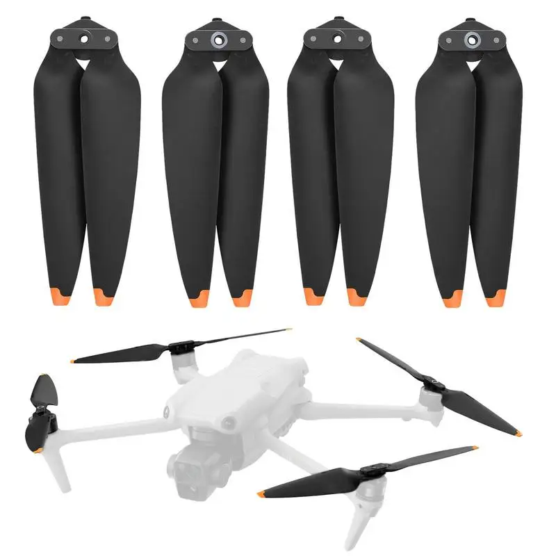 For DJI Air 3 Propellers Original Accessories Low Noise Higher Aerodynamic Efficiency Powerful Thrust To Aircraft 2 Pairs