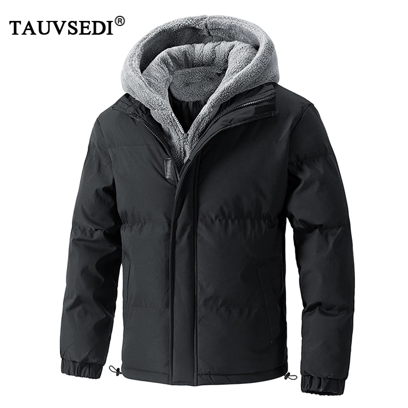 

Winter Men Thick Casual Hooded Parka Jacket Man Fleece Classic Outdoor Parka Overcoat Male Sport Outwear Parka Plus Size 7XL 8XL