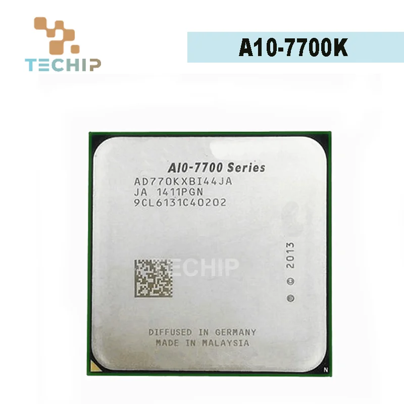 Procesador A10 7700K A10-7700K de 3.4GHz, Cuatro Núcleos, 95W, AD770KXBI44JA, Socket FM2+