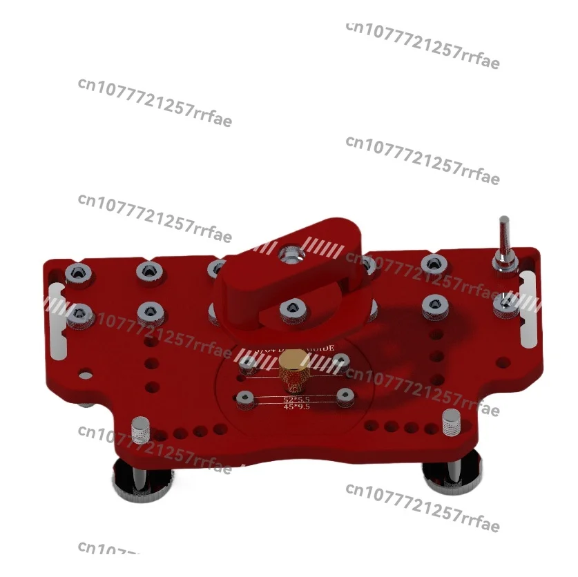 

2-In-1 35mm Aluminum Alloy Hinge Punching Positioner Set Handle Drawer Clothing Cabinet Door Panel Hinge Drilling