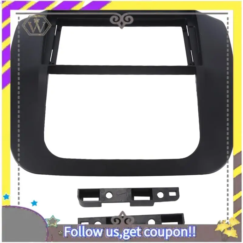 

ABXV-2DIN Frame 9 Inch Car Radio Fascia For GMC Yukon 2007-2012 Panel Player Audio Dash Dashboard Mount Trim