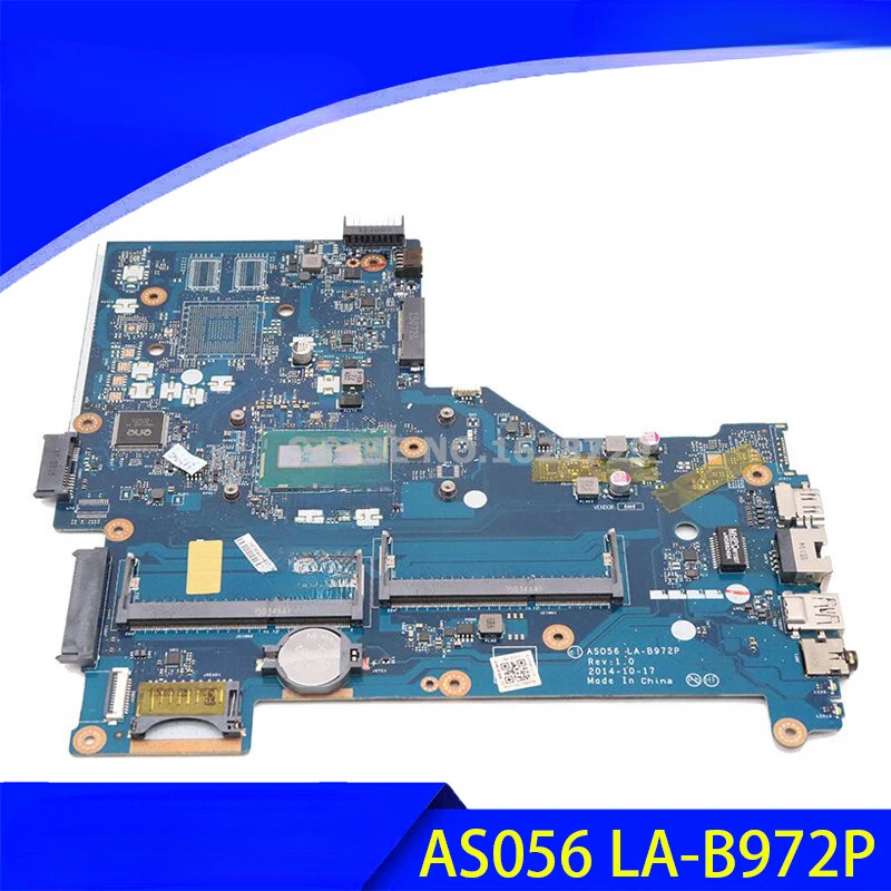 

LL+ I3-5010U I5-5200U FOR HP Pavilion 15-R Motherboard LA-B972P AS056 801859-001